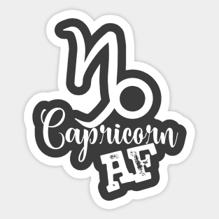 Capricorn AF Sticker